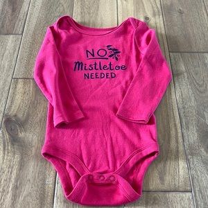 Christmas long sleeve onesie 🌲